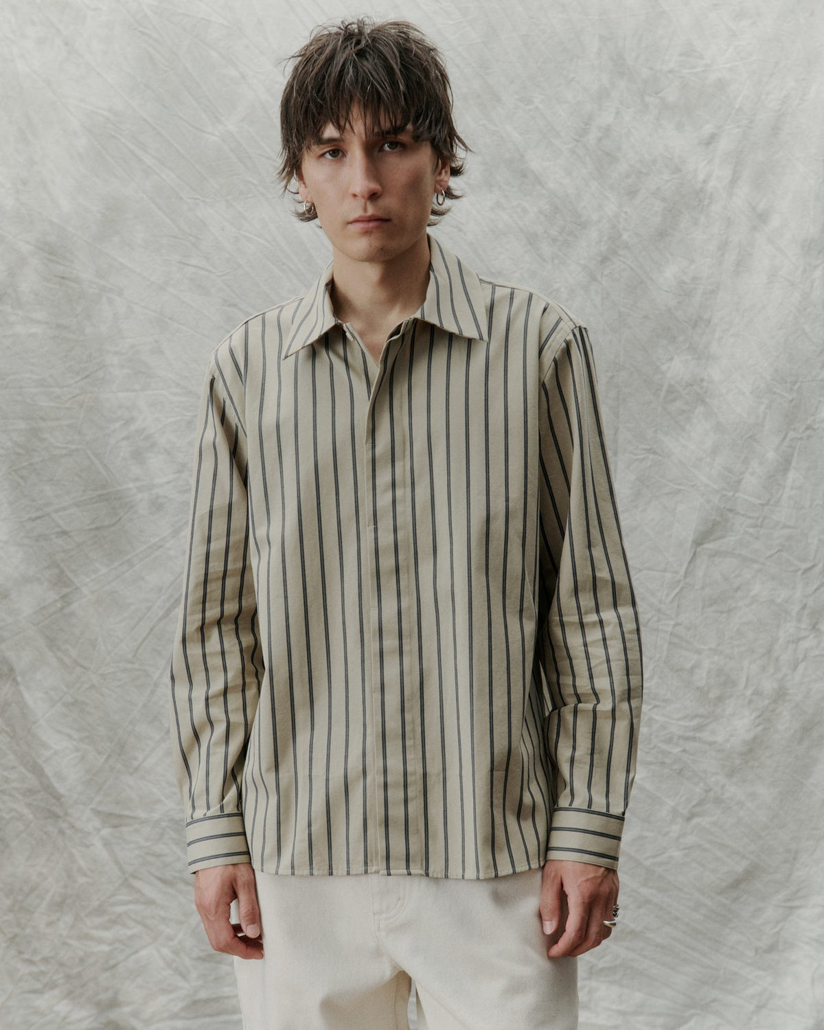 LIBERTINE LIBERTINE【※難あり未使用】ロングシャツ S 白 Babylon – Libertine Libertine int