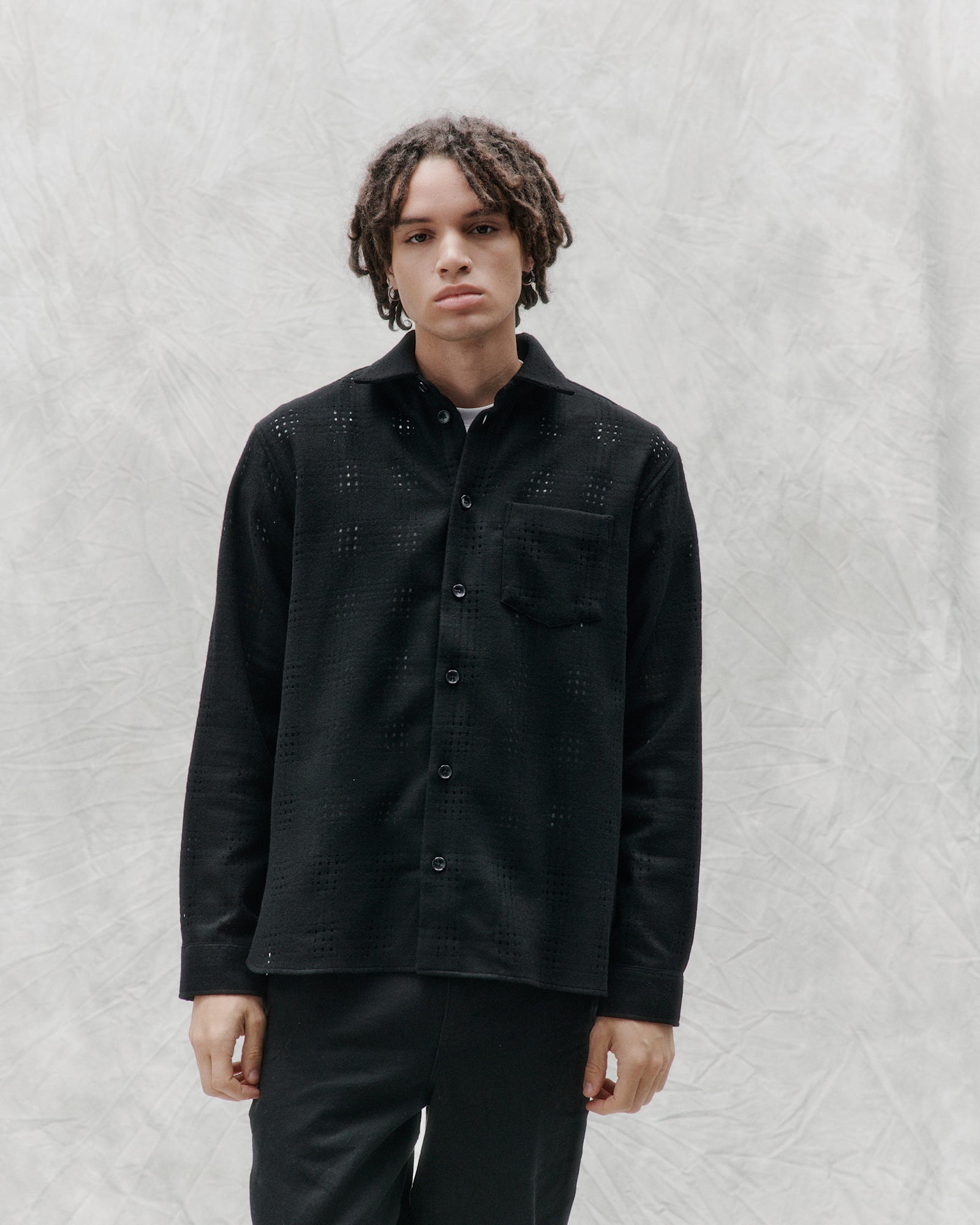 LIBERTINE LIBERTINE【※難あり未使用】ロングシャツ S 白 Babylon – Libertine Libertine int